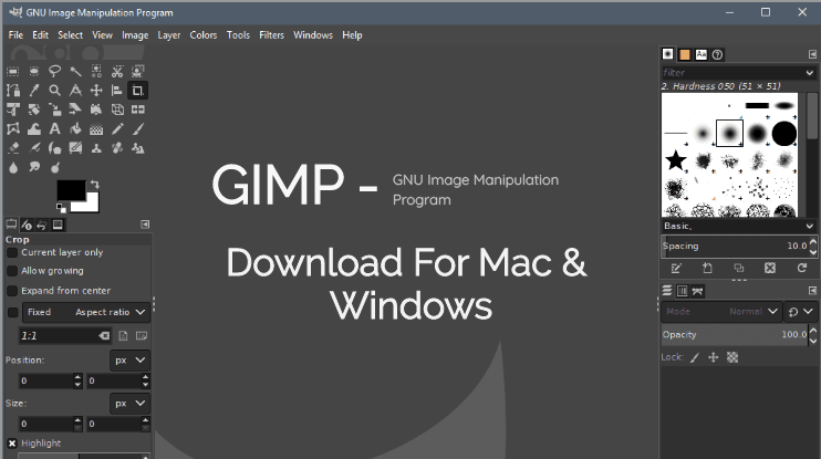 gimp download for mac and windows