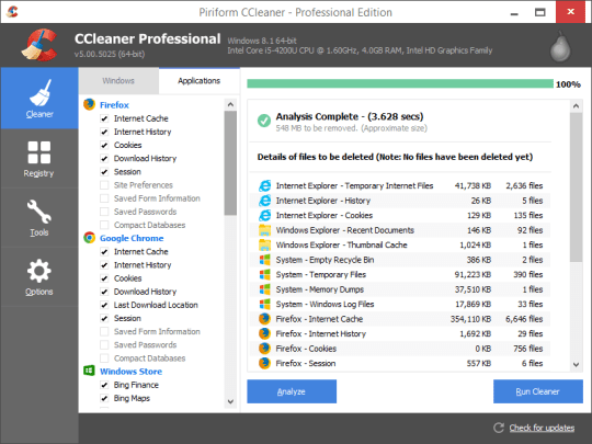 ccleaner wipe free space meaning