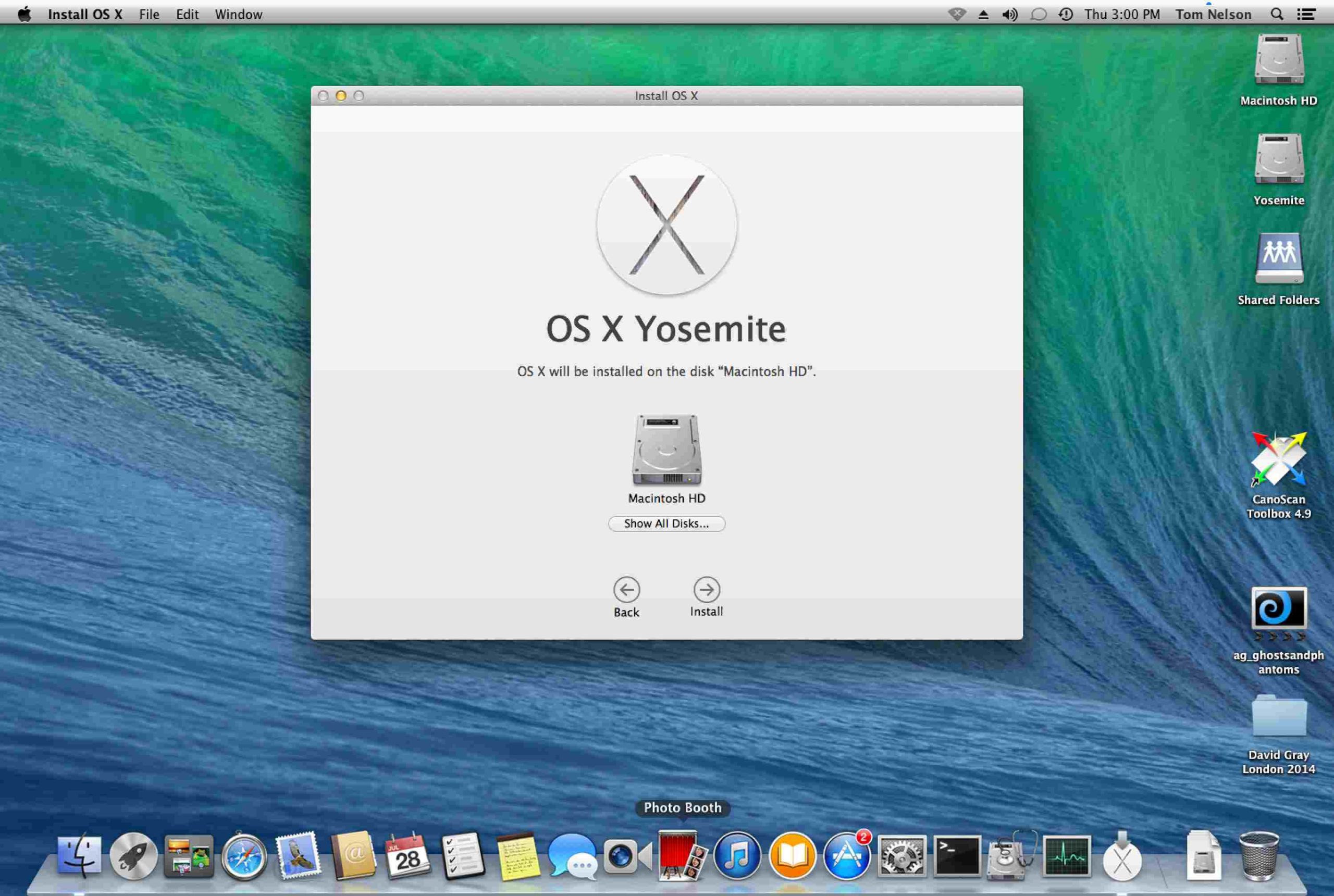 mac os x 10.10 installer dmg